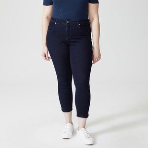 Universal Standard Seine High Rise Skinny Jeans 27 Inch Inseam